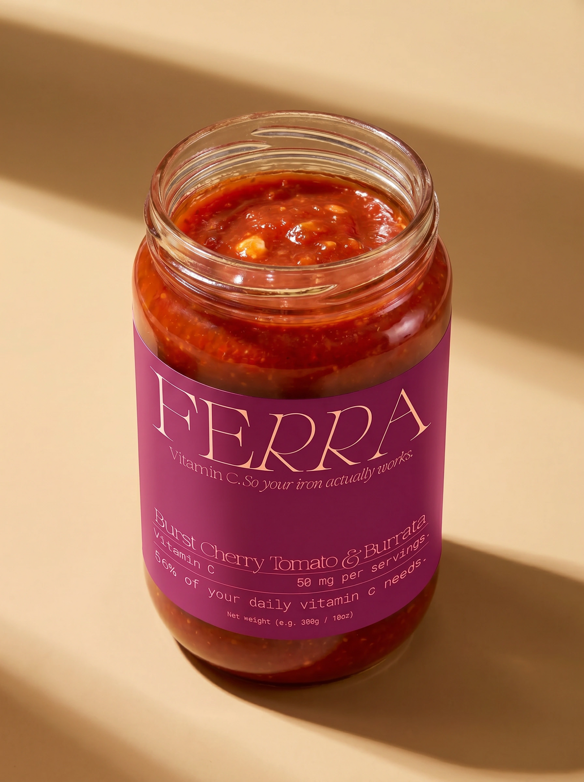 Ferra Burst Cherry Tomato & Burrata Sauce